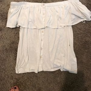 American Eagle off the shoulder shirt